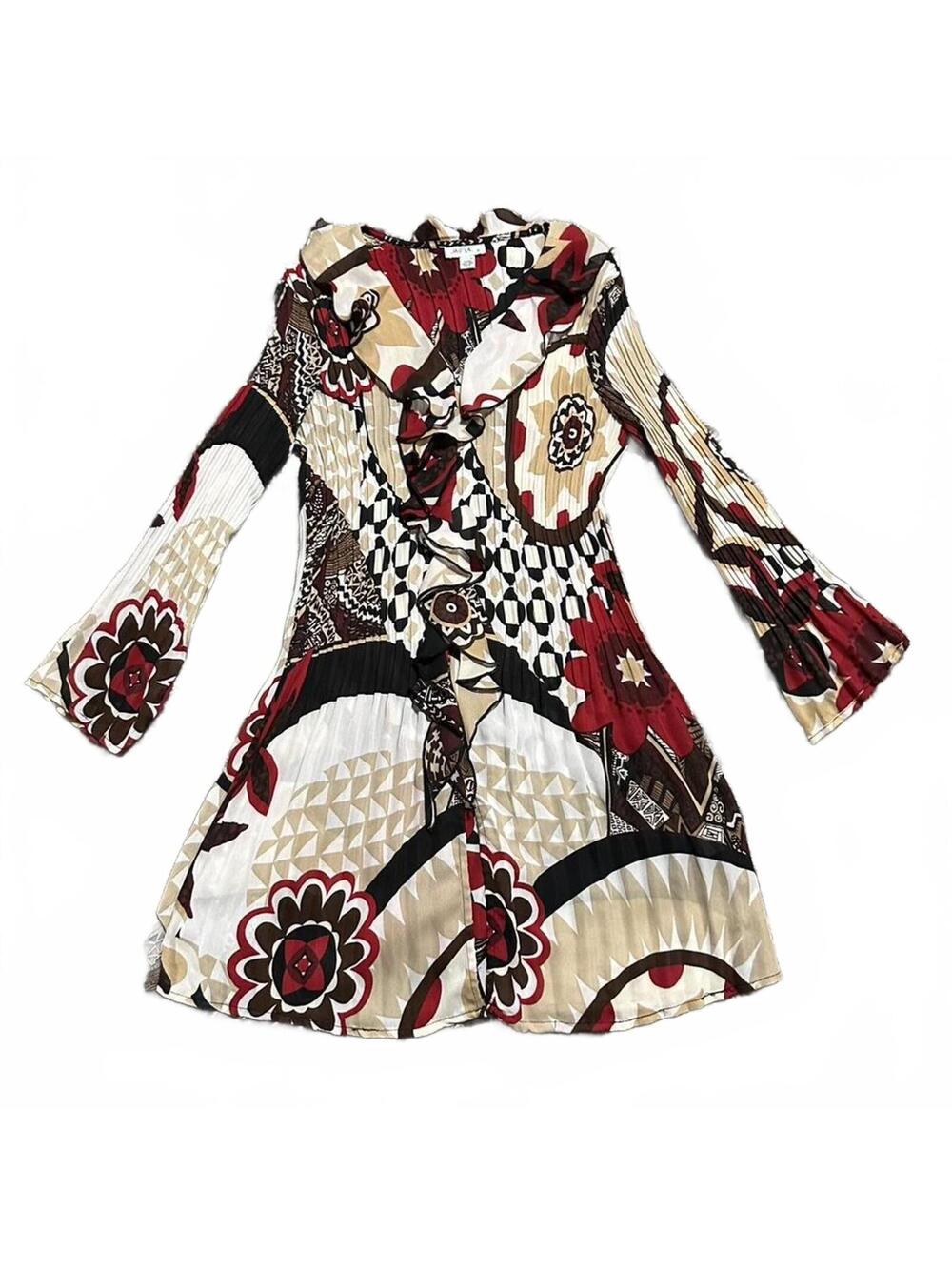 Y2K Jaipur Bell Sleeve Long Sleeve Cardigan/ Layering Piece Size S
